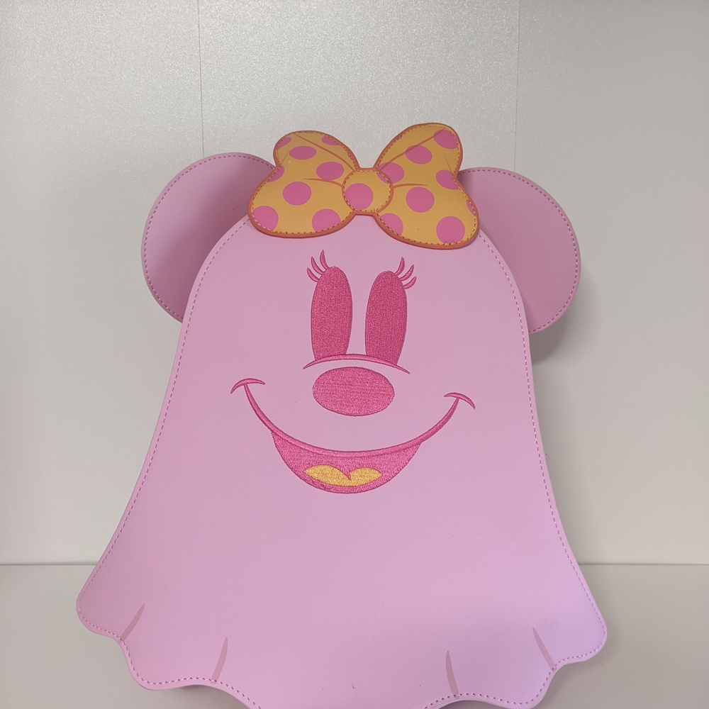 NWT Pink Minnie Mouse Ghost Loungefly Backpack